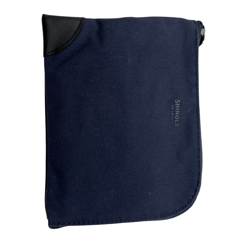Shinola Amenity Kit Navy American Airlines Travel Pouch Set Canvas Zipper‎